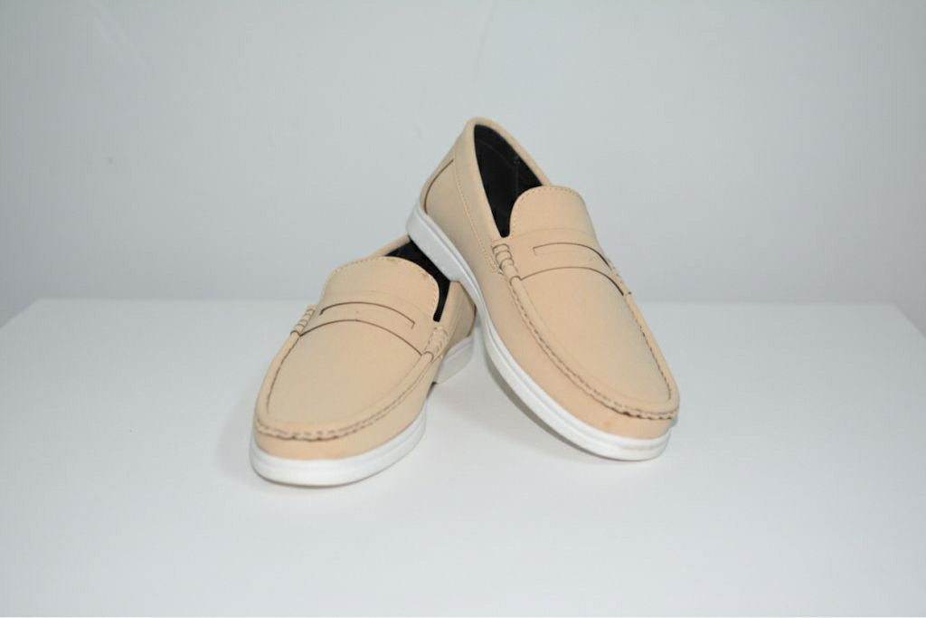 Beige Loafers