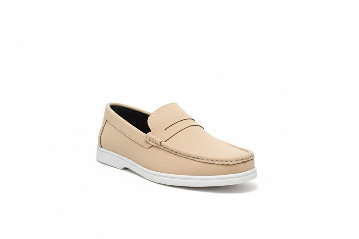 Beige Loafers