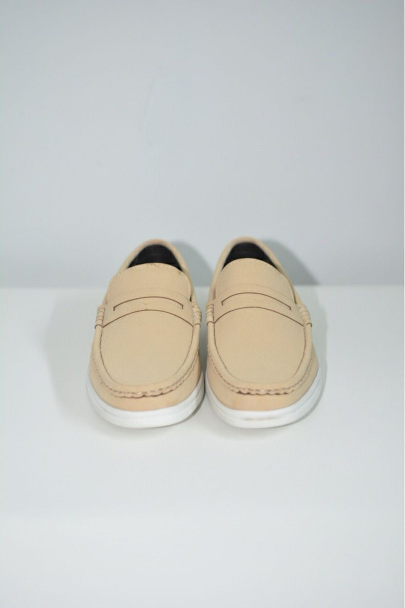 Beige Loafers
