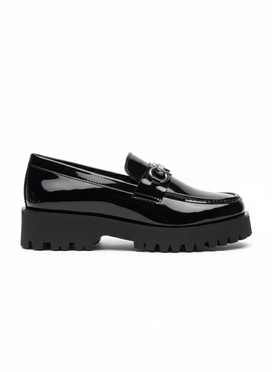 High Sole Patent Shoes