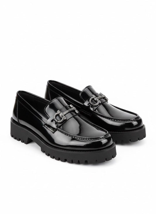 High Sole Patent Shoes